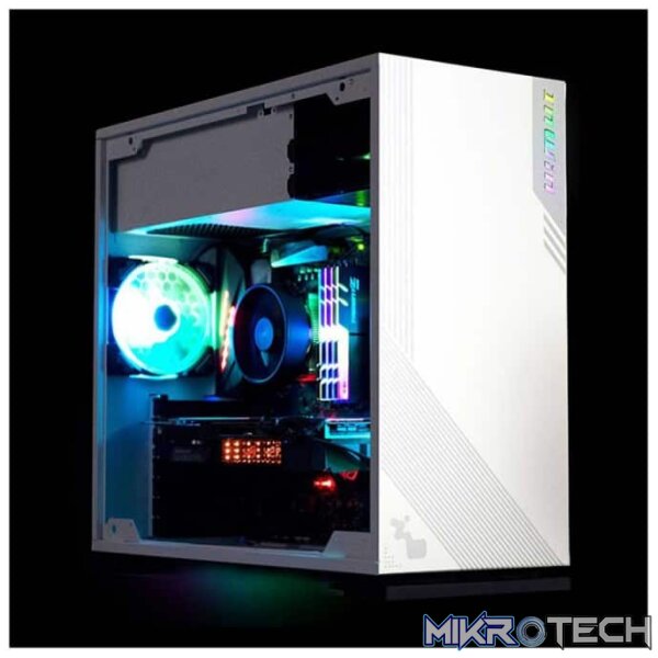 In-Win 103 White ATX Mid Tower Chassis - Image 5